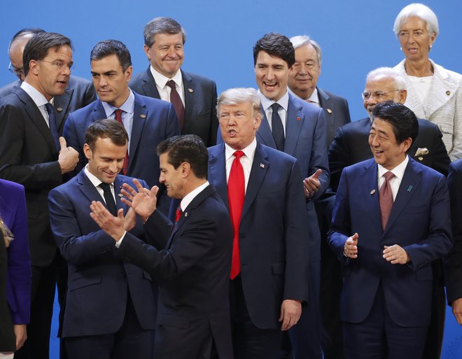 Voditelji skupine gospodarsko najpomembnejših držav sveta (G20) na srečanju poskušajo najti rešitve za vse večje razlike, zlasti na področju mednarodne trgovine. FOTO: AP