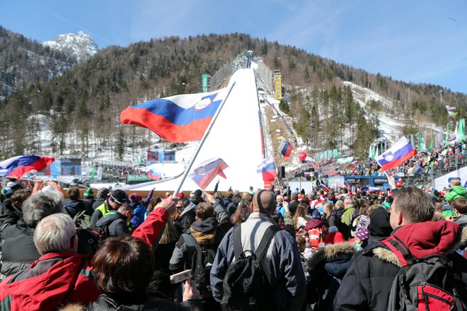 Letošnji planiški spektakel ne bo videl gledalcev. FOTO: Marko Feist