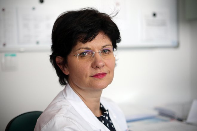 Prof. dr. Leja Dolenc Grošelj, vodja centra za motnje spanja na UKC Ljubljana. Foto Uroš Hočevar