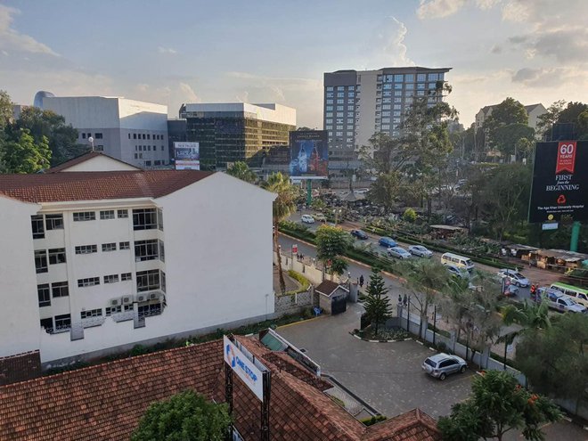 Pogled na glavno mesto Kenije v teh dneh&nbsp;... FOTO: Osebni arhiv