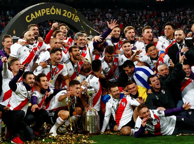 River Plate je četrtič osvojil pokal libertadores. FOTO: Reuters