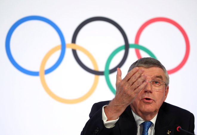 Thomas Bach bo v torek vodil izredni sestanek članic Mednarodnega olimpijskega komiteja. FOTO: Reuters