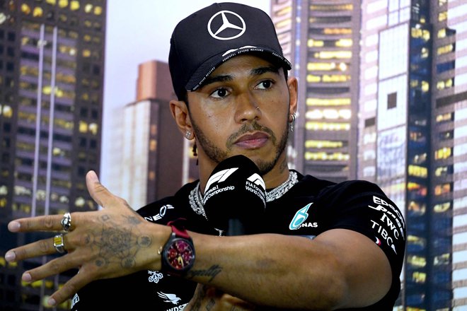 Lewis Hamilton je bil med prvimi, ki se ni strinjal, da VN Avstralije izvedejo po načrtu. FOTO: AFP