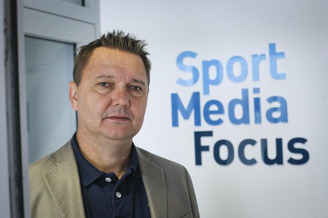 Tomaž Ambrožič je direktor agencije Sport Media Focus in guru na Slovenskem na področju športnega marketinga. FOTO: Jože Suhadolnik