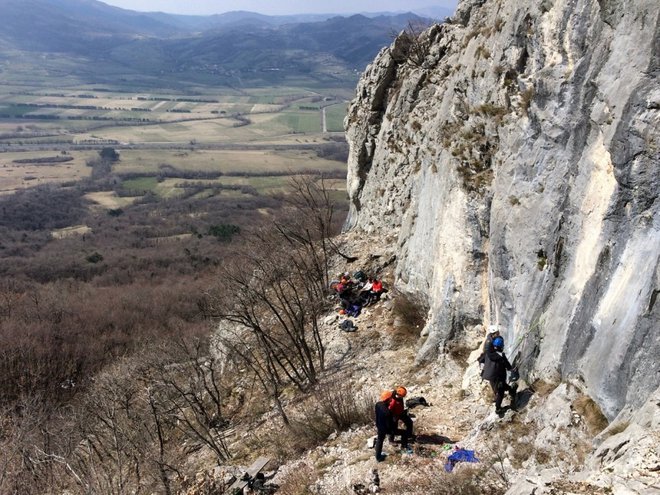 Ne le planinske koče, tudi naravna plezališča po Sloveniji so zaprta. FOTO: Manca Ogrin