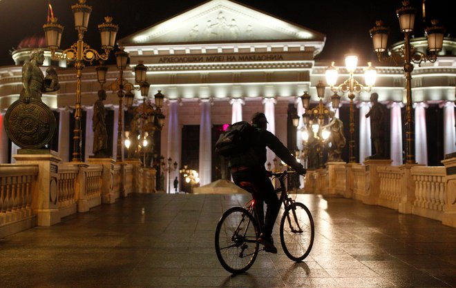 Do prespanskega sporazuma z Atenami je bilo Skopje glede pristopnih pogajanj v slepi ulici. FOTO: Ognen Teofilovski/Reuters