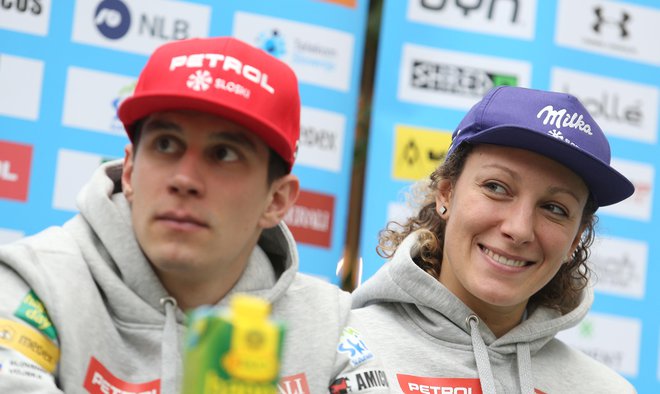 Za Ilko Štuhec, ki bo branila naslov iz St. Moritza 2017, in Žana Kranjca bo SP na Švedskem četrto v karieri. Foto Tomi Lombar