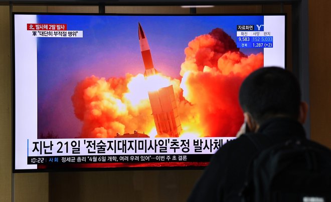 V Južni Koreji so menili,da je testiranje raket zdaj precej neprimerno. FOTO: Jung Yeon-je Afp