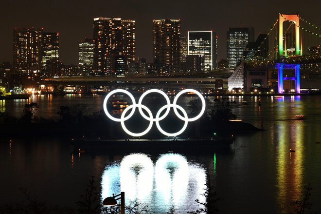 OI v Tokiu se bodo začele 23. julija 2021. FOTO: AFP