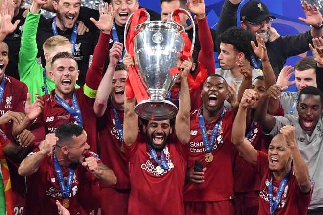 Evropskemu prvaku Liverpoolu lahko samo pandemija vzame naslov angleškega prvaka, na katerega čaka že 30 let, od 1990. FOTO: AFP
