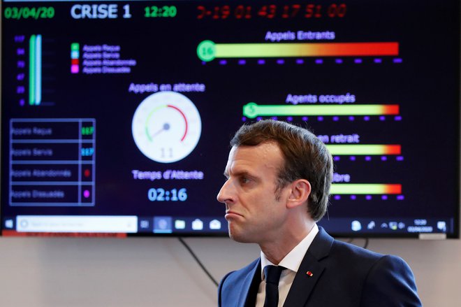 Predsednik Emmanuel Macron že prilagaja Francijo novim časom. Foto: AFP