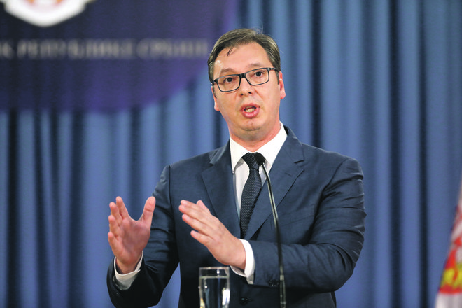 &raquo;Naslednja dva ali trije tedni bodo določili našo usodo,&laquo; je dejal predsednik Srbije <strong>Aleksandar Vučić.</strong>