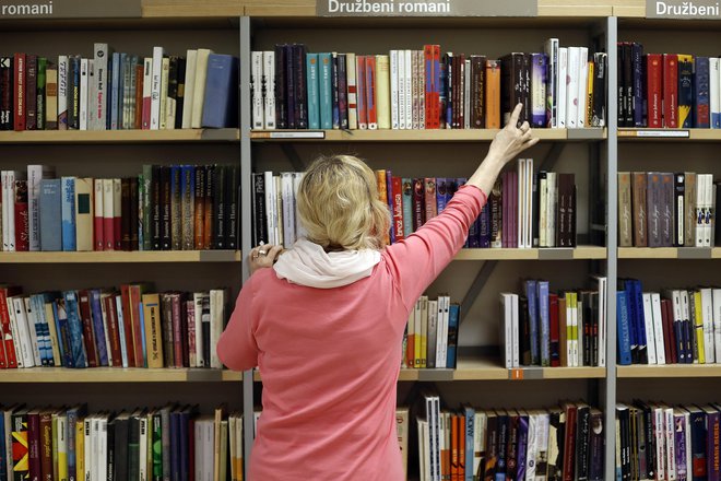 Knjižnično nadomestilo za leto 2019 je v celoti zapadlo in gre za že pridobljene pravice tistih, katerih gradiva so bila izposojena v knjižnicah. FOTO: Blaž Samec/Delo