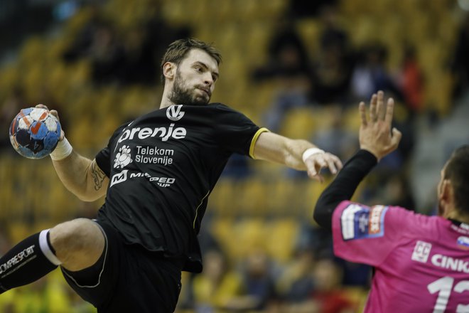 Novinec pri Gorenju Nikola Špelić ima že kar precej izkušenj z evropskih tekem. FOTO: Uroš Hočevar