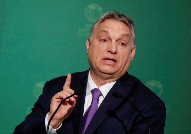 Madžarski premier Viktor Orbán. FOTO: Bernadett Szabo/Reuters