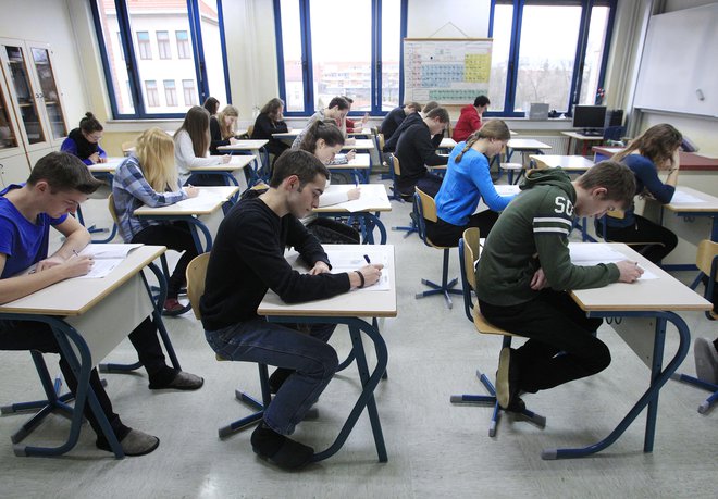 Mednarodna matura je bila v Sloveniji že pred nekaj časa odpovedana, Francija in Nizozemska sta maturo odpovedali ... Foto Leon Vidic