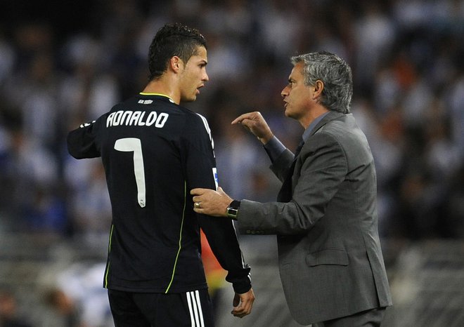 Cristiano Ronaldo in Jose Mourinho sta med letoma 2010 in 2013 sodelovala v madridskem Realu.