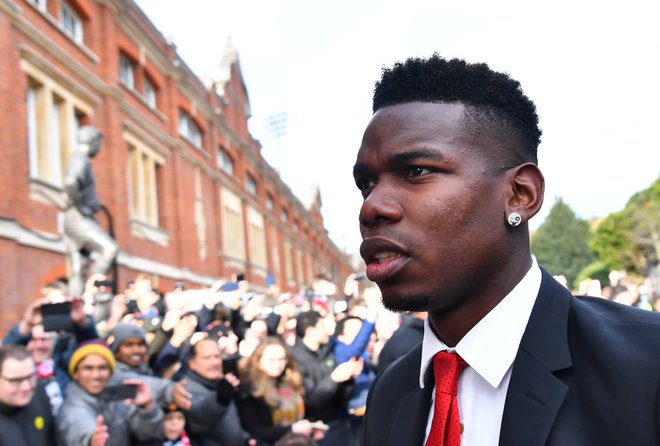 Paul Pogba je zabil osem golov od trenutka, ko je zapustil klop Manchester Uniteda trener José Mourinho. FOTO: Reuters