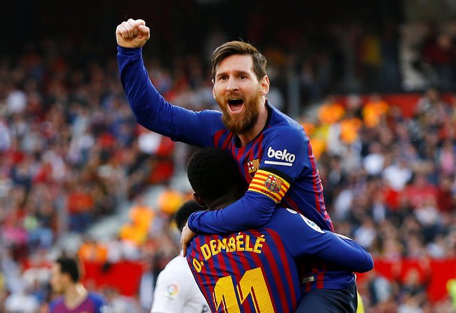 Lionel Messi bo glavni adut Barcelone za gol v mreži madridskega Reala.&nbsp;FOTO: Reuters