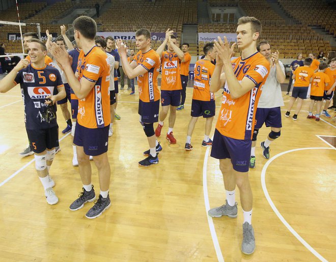 ACH Volley se vrača med elito. Foto Mavric Pivk/Delo