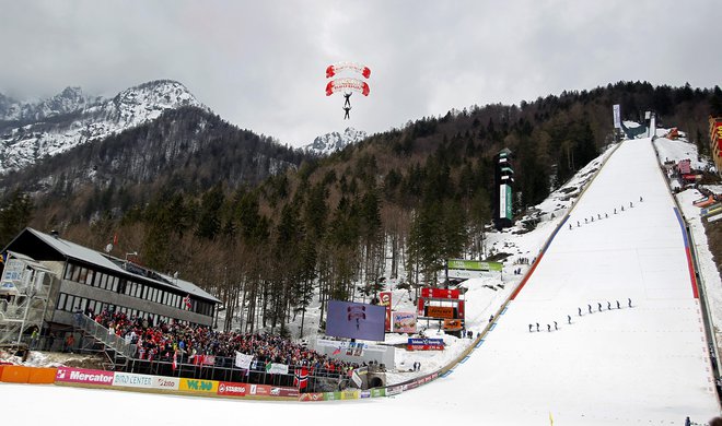 Planica marca ni dočakala svetovnega prvenstva v poletih. FOTO: Matej Družnik