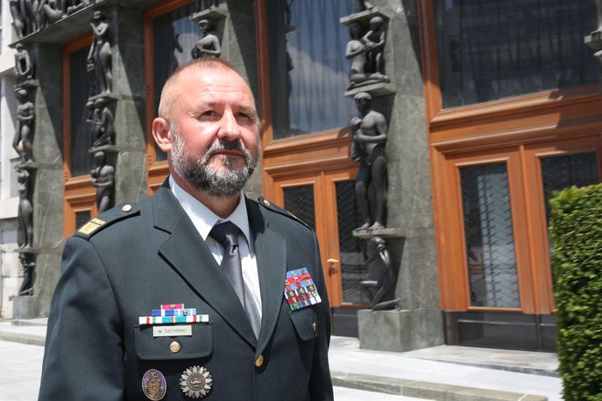 Brigadir Miha Škerbinc ni zainteresiran za vodenje generalštaba Slovenske vojske. FOTO: Tomi Lombar