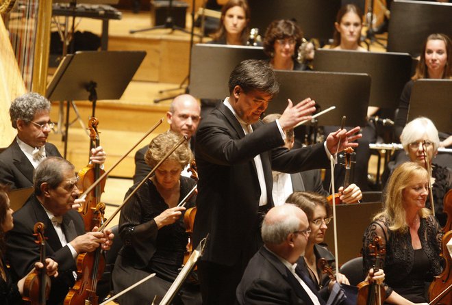 Newyorški filharmoniki v ljubljanskem Cankarjevem domu. FOTO: Blaž Samec/Delo