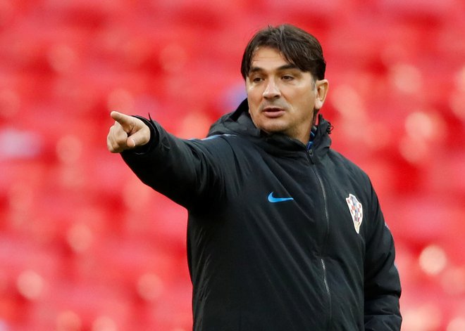 Zlatko Dalić bo vodil Hrvaško tudi na naslednjem euru. FOTO: Reuters