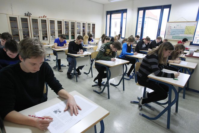 Matura se bo letos začela 30. maja z izpitom iz angleščine. FOTO: Leon Vidic/Delo