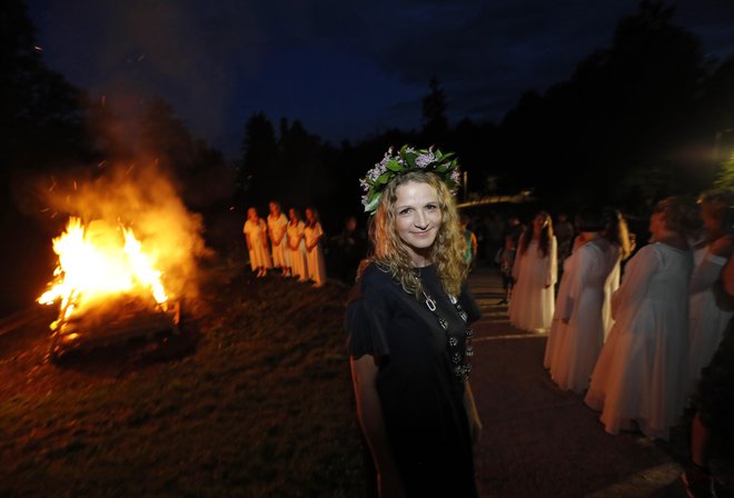 Lansko leto je na Rožniku slavila Bronja Žakelj z romanom Belo se pere na devetdeset. Foto Matej Družnik