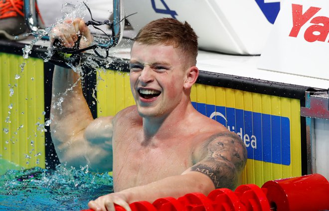 Adam Peaty osvaja kolajne in srca osamljenih deklet. FOTO: Reuters<br />
<br />
<br />
<br />
&nbsp;