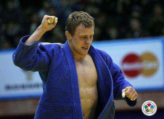 Rok Drakšič se je v zgodovino moškega juda vpisal kot prvi slovenski evropski prvak v tem japonskem olimpijskem borilnem športu. FOTO: IJF