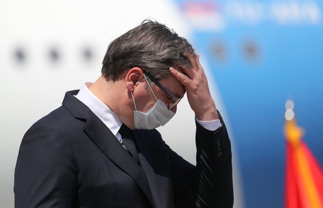 Srbski predsednik Aleksandar Vučić FOTO: Reuters