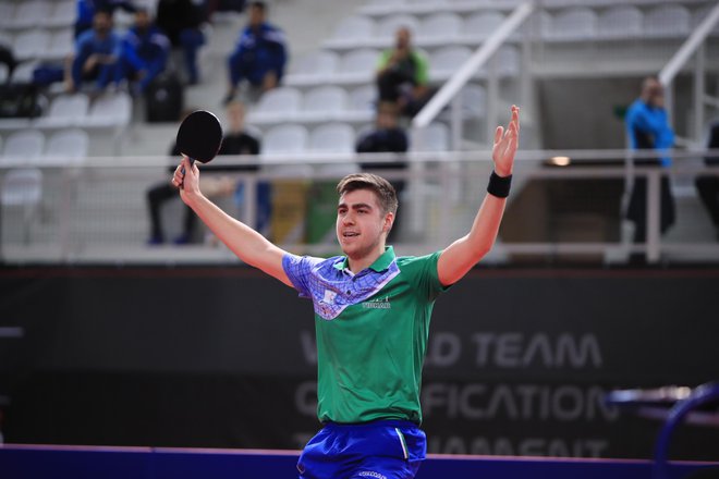 Darko Jorgić je novi biser slovenskega namiznega tenisa. FOTO: NTZS
