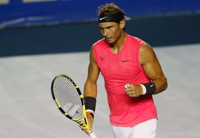 Rafael Nadal še ne ve, kje bo branil lanski naslov zmagovalca OP ZDA. FOTO: Reuters