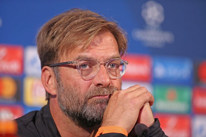 Zamišljeni trener Liverpoola Jürgen Klopp. FOTO: Tadej Regent/Delo