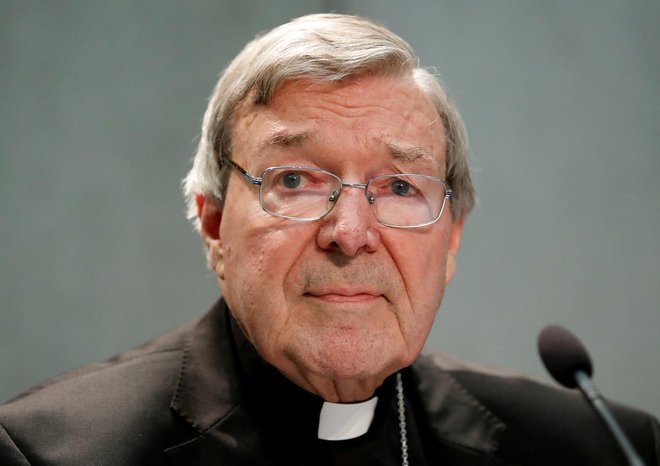 Avstralski kardinal George Pell je bil oproščen obtožb o zlorabi dveh dečkov, zdaj ga obtožujejo neukrepanja proti pedofilskim duhovnikom. FOTO: Reuters