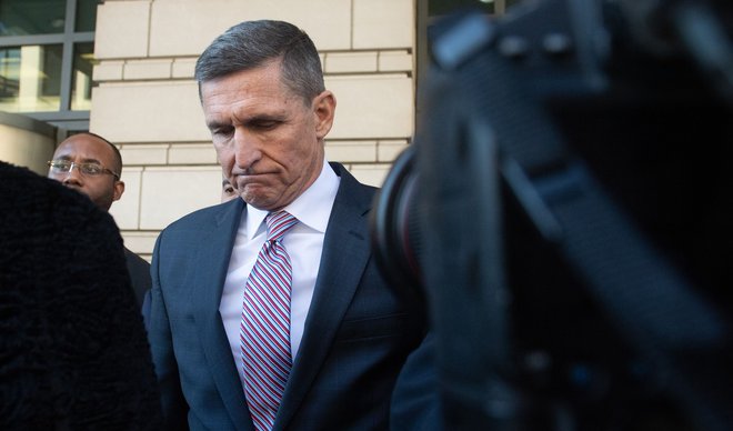 Nekdanji Trumpov svetovalec za nacionalno varnost&nbsp;Michael Flynn. FOTO: Saul Loeb/AFP