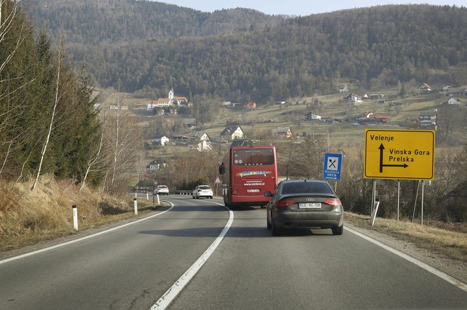 Civilne pobude zagovarjajo prenovo ceste med Arjo vasjo in Velenjem. FOTO: Leon Vidic