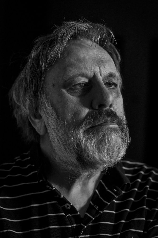 Slavoj Žižek je resen filozof in obenem pop zvezdnik. FOTO: Voranc Vogel/Delo