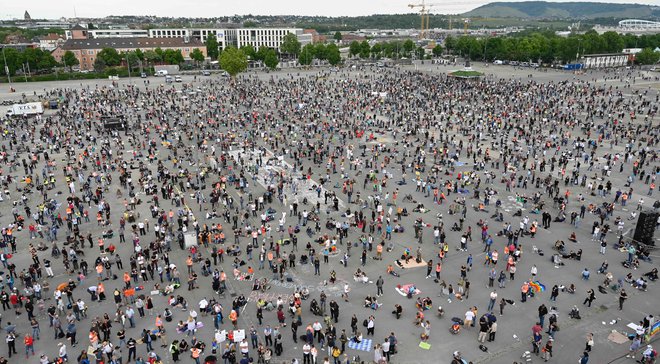 Protesti v več nemških mestih napovedani tudi konec tedna.&nbsp;Foto: Afp