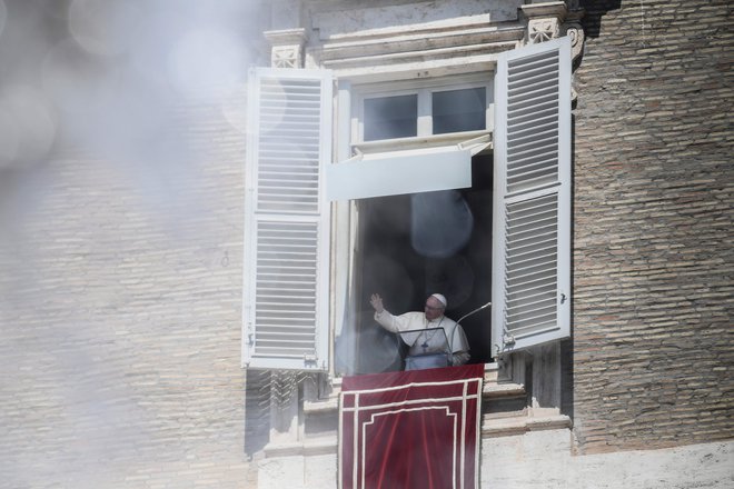 Papež Frančišek FOTO: Filippo Monteforte/AFP