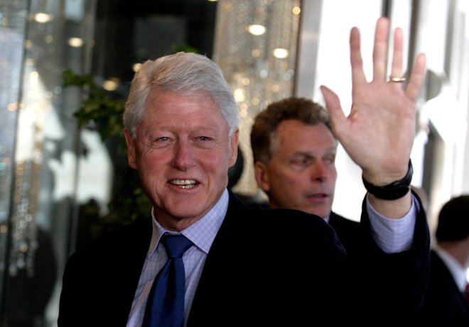 Bill Clinton je bil eden od najbolj priljubljenih predsednikov v zgodovini ZDA. FOTO: Matej Družnik/Delo