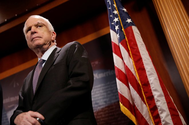 To je očitno znak, da vidni republikanski politični akter vstopa v svoje zadnje dni življenja. FOTO: Aaron P. Bernstein / Reuters