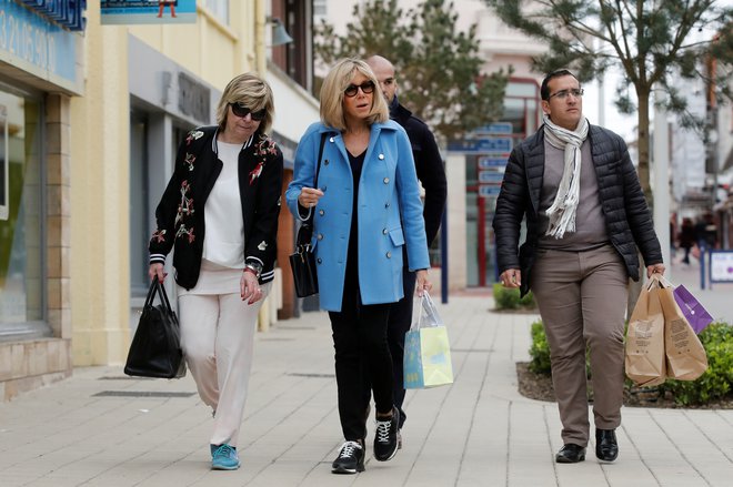 Mimi Marchand in Brigitte Macron. FOTO: Reuters