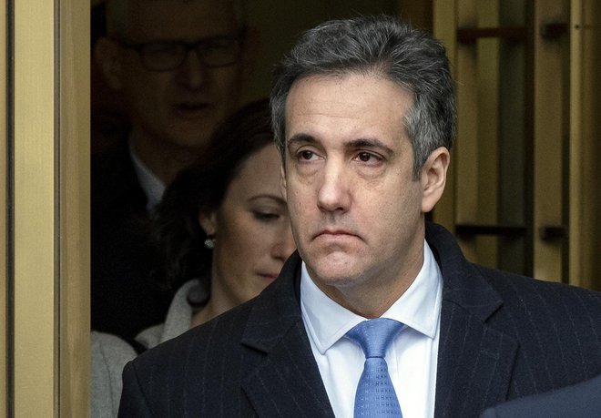 Michael Cohen je dobil triletno zaporno kazen. FOTO: Craig Ruttle/Ap