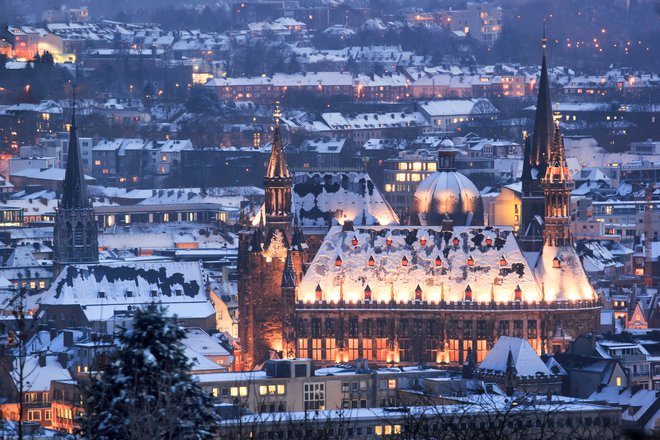 Aachen je bil nekoč prizorišče francoskih in nemških osvajanj. Danes je simbol evropske povezanosti. Foto Shutterstock