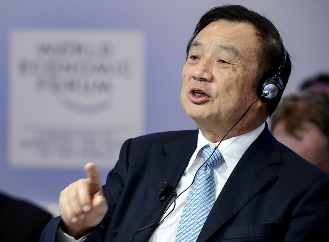 &raquo;Amerika nas ne more uničiti,&laquo; je dejal Ren Zhengfei pred nekaj dnevi. Mislil je na Huawei. Lahko pa bi mislil tudi na celotno Kitajsko. FOTO: AFP