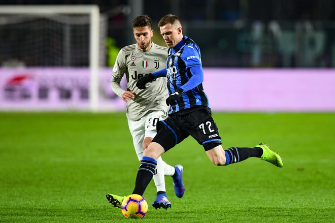 Josip Iličić je zasukal potek tekme med Atalanto in Fiorentino. FOTO: AFP