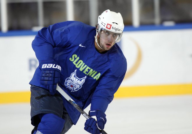 Anže Kopitar je bil nazadnje med risi na olimpijskem kvalifikacijskem turnirju, februarja 2016 v Minsku.<br />
FOTO Mavric Pivk/Delo